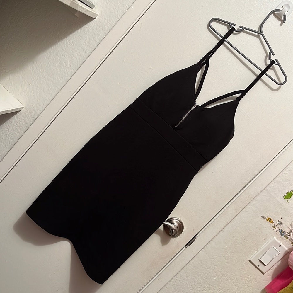 Black Slip dress